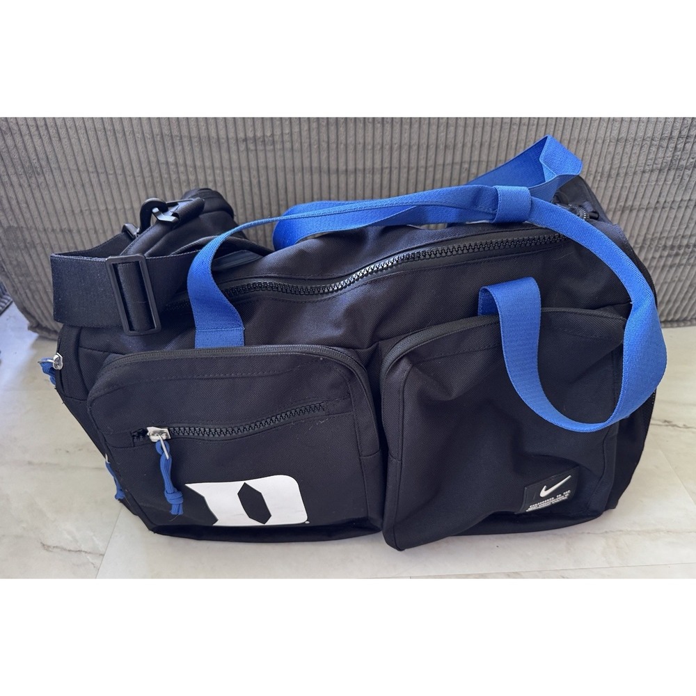 Nike Duke Blue Devils Basketball Team Issued Travel Player Bag Duffle
